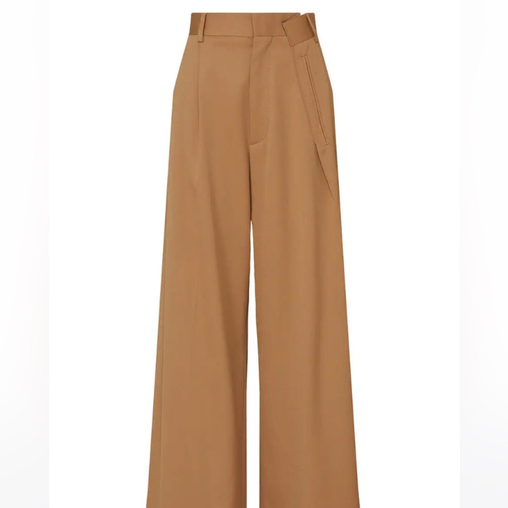 Maison Martin Margiela Camel Wide-Leg Pants